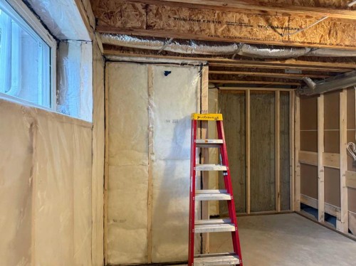 334 Sundown Road, Cochrane, AB - Indoor Photo Showing Basement