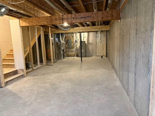 334 Sundown Road, Cochrane, AB - Indoor Photo Showing Basement