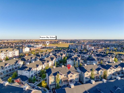 90 Skyview Ranch Gardens Ne, Calgary, AB - Outdoor With View