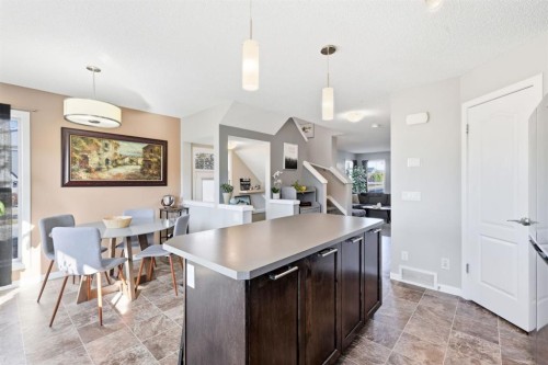 93 Auburn Meadows View Se, Calgary, AB - Indoor Photo Showing Dining Room