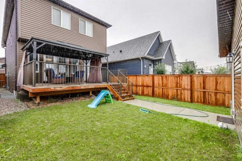 1037 Chinook Gate Heath Sw, Airdrie, AB - Outdoor With Deck Patio Veranda