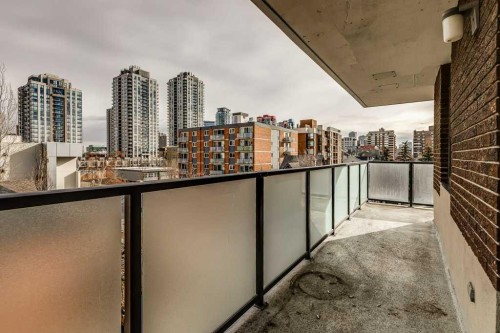 404-1208 14 Avenue Sw, Calgary, AB - Outdoor With Balcony With Exterior