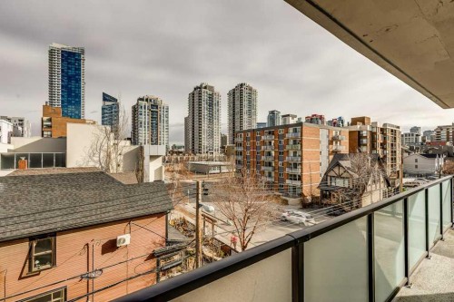 404-1208 14 Avenue Sw, Calgary, AB - Outdoor With Balcony
