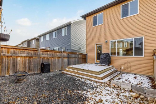84 Fireside Way, Cochrane, AB - Outdoor With Deck Patio Veranda With Exterior