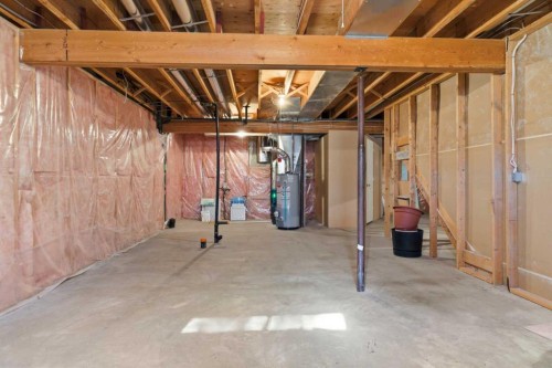 135 Hamptons Park Nw, Calgary, AB - Indoor Photo Showing Basement