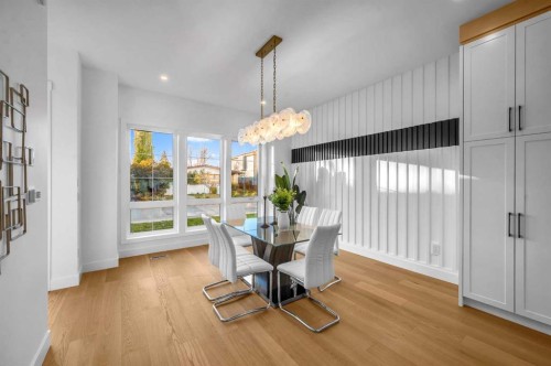 3404 2 Street Nw, Calgary, AB - Indoor Photo Showing Dining Room