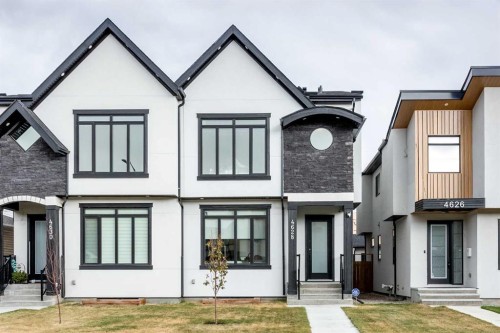 4628 15 Avenue Nw, Calgary, AB - Outdoor With Facade