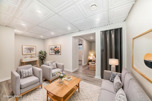 163 Evanscrest Way Nw, Calgary, AB - Indoor Photo Showing Living Room