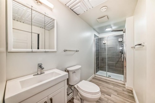 163 Evanscrest Way Nw, Calgary, AB - Indoor Photo Showing Bathroom