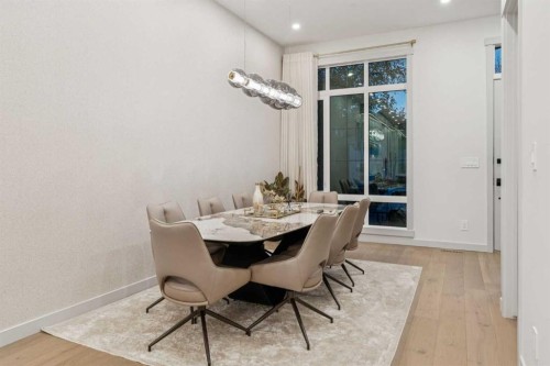 1330 8 Avenue Se, Calgary, AB - Indoor Photo Showing Dining Room