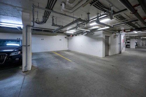 3112-181 Skyview Ranch Manor Ne, Calgary, AB - Indoor Photo Showing Garage