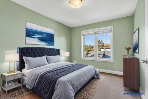 513 31 Street Nw, Calgary, AB - Indoor Photo Showing Bedroom