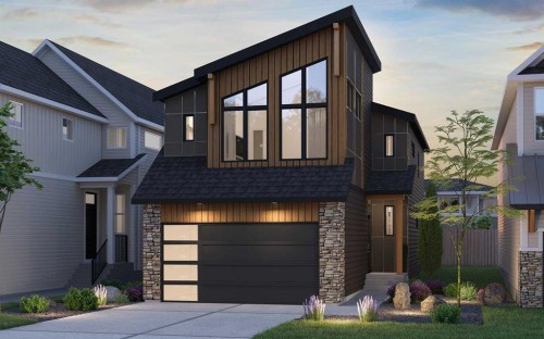 240 Creekstone Circle Sw, Calgary, AB - Outdoor With Facade