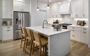 240 Creekstone Circle Sw, Calgary, AB  - Indoor Photo Showing Kitchen With Upgraded Kitchen 