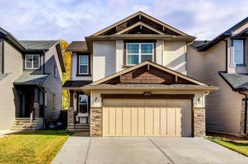 267 Silverado Plains Close Sw, Calgary, AB - Outdoor With Facade