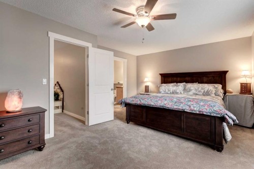 267 Silverado Plains Close Sw, Calgary, AB - Indoor Photo Showing Bedroom
