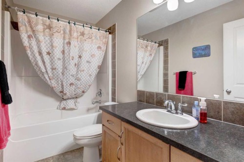 267 Silverado Plains Close Sw, Calgary, AB - Indoor Photo Showing Bathroom