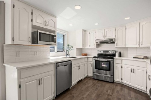 34 Sunhaven Link Se, Calgary, AB - Indoor Photo Showing Kitchen With Stainless Steel Kitchen