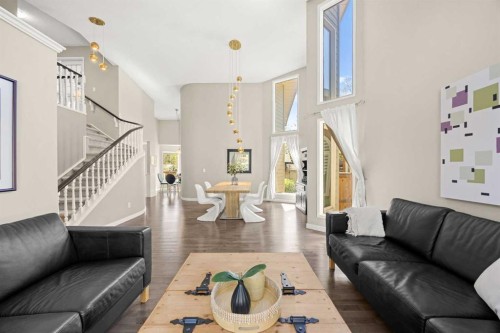 34 Sunhaven Link Se, Calgary, AB - Indoor Photo Showing Living Room