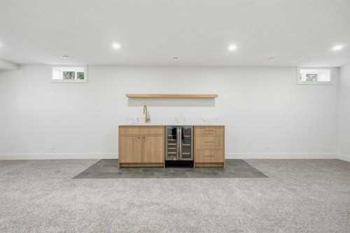 1016 Mapleglade Drive Se, Calgary, AB - Indoor Photo Showing Basement