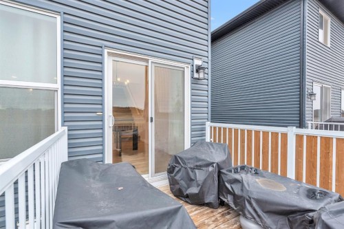 179 Willow Place, Cochrane, AB - Outdoor With Deck Patio Veranda With Exterior