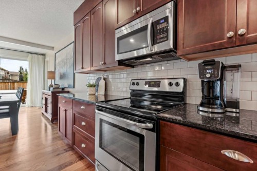160 Chaparral Valley View Se, Calgary, AB - Indoor Photo Showing Kitchen With Stainless Steel Kitchen