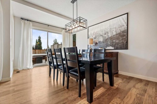160 Chaparral Valley View Se, Calgary, AB - Indoor Photo Showing Dining Room