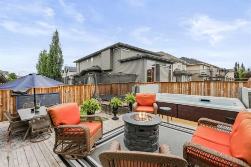 160 Chaparral Valley View Se, Calgary, AB - Outdoor With Deck Patio Veranda With Exterior