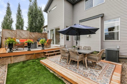 160 Chaparral Valley View Se, Calgary, AB - Outdoor With Deck Patio Veranda With Exterior