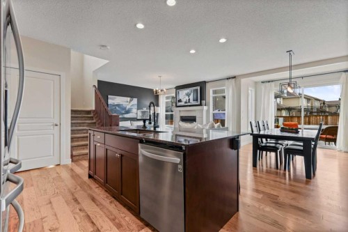 160 Chaparral Valley View Se, Calgary, AB - Indoor Photo Showing Kitchen