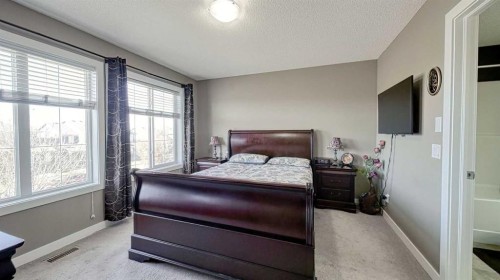 552 Evanston Drive Nw, Calgary, AB - Indoor Photo Showing Bedroom
