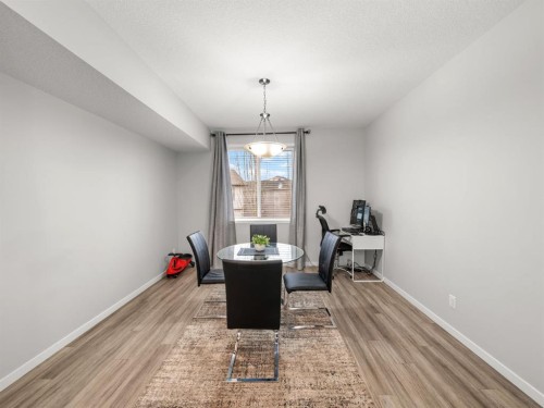 410 Copperstone Manor Se, Calgary, AB - Indoor Photo Showing Dining Room