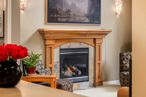 11756 Valley Ridge Boulevard Nw, Calgary, AB - Indoor Photo Showing Living Room With Fireplace