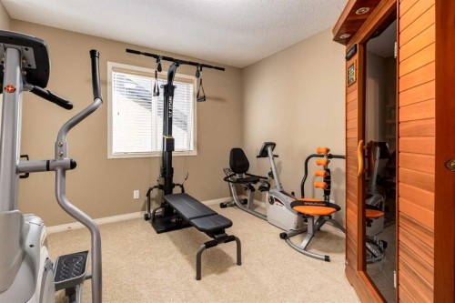 11756 Valley Ridge Boulevard Nw, Calgary, AB - Indoor Photo Showing Gym Room