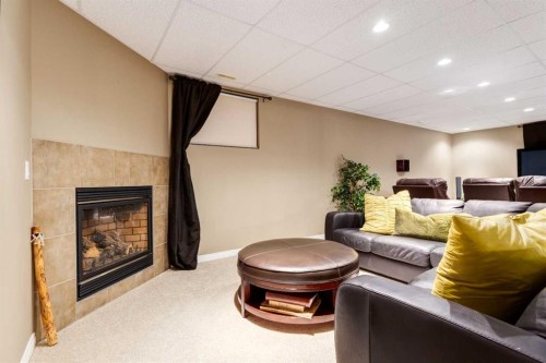 11756 Valley Ridge Boulevard Nw, Calgary, AB - Indoor With Fireplace