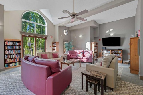 240-30 Sierra Morena Landing Sw, Calgary, AB - Indoor Photo Showing Living Room