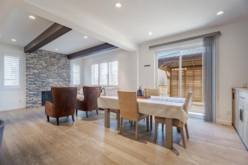 55 Legacy Woods Bay Se, Calgary, AB - Indoor Photo Showing Dining Room