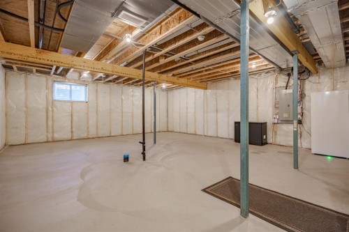 55 Legacy Woods Bay Se, Calgary, AB - Indoor Photo Showing Basement
