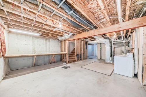 104 Country Village Lane Ne, Calgary, AB - Indoor Photo Showing Basement