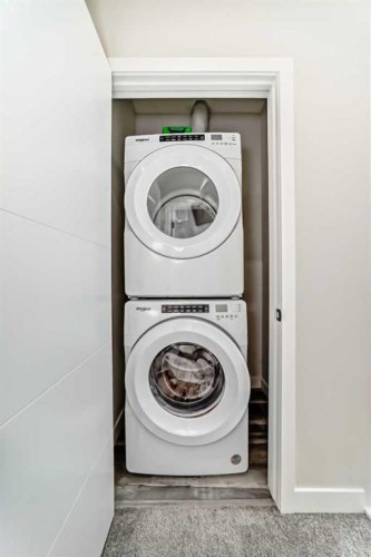 158 Les Jardins Park Se, Calgary, AB - Indoor Photo Showing Laundry Room