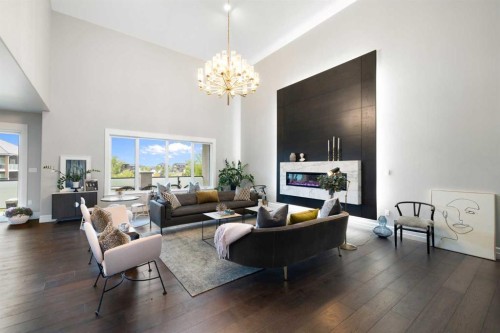 30 Dunes Drive, Desert Blume, AB - Indoor Photo Showing Living Room