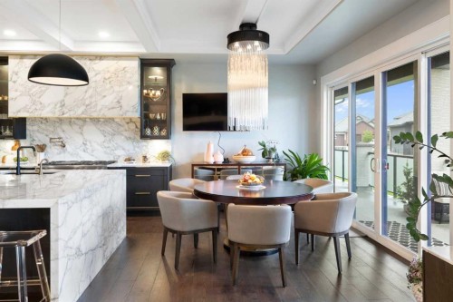 30 Dunes Drive, Desert Blume, AB - Indoor Photo Showing Dining Room