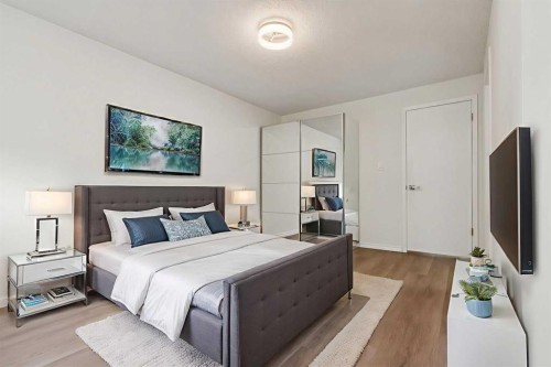 502-1311 15 Avenue Sw, Calgary, AB - Indoor Photo Showing Bedroom