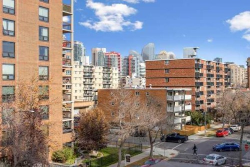 502-1311 15 Avenue Sw, Calgary, AB - Outdoor With Balcony