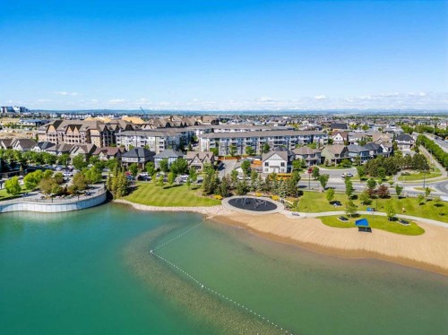 212 Magnolia Heath Se, Calgary, AB - Outdoor With Body Of Water With View