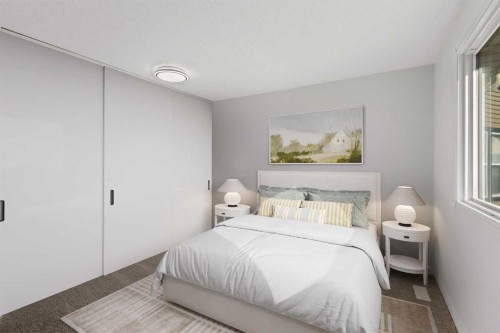 327 Abalone Place Ne, Calgary, AB - Indoor Photo Showing Bedroom