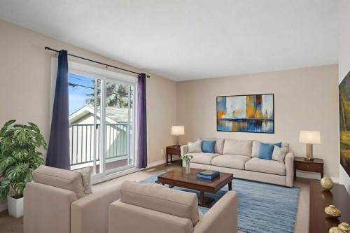 1123 Mckinnon Drive Ne, Calgary, AB - Indoor Photo Showing Living Room