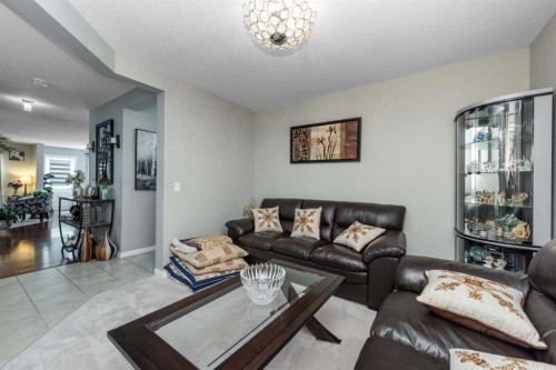 247 Taralake Way Ne, Calgary, AB - Indoor Photo Showing Living Room