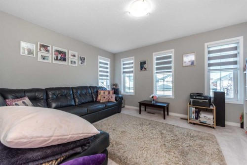 247 Taralake Way Ne, Calgary, AB - Indoor Photo Showing Living Room