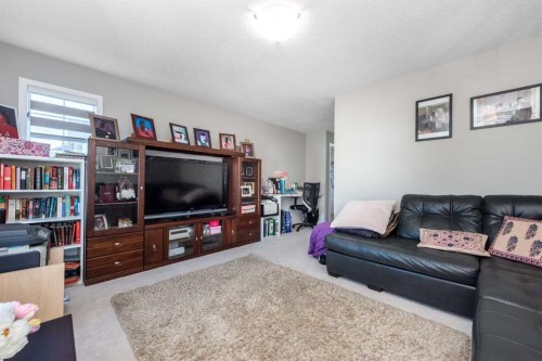 247 Taralake Way Ne, Calgary, AB - Indoor Photo Showing Living Room